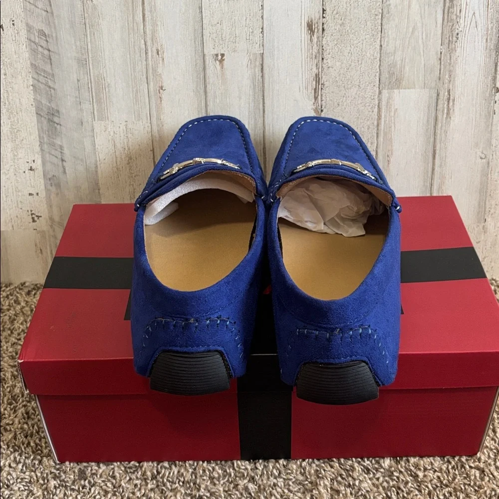 Amali Royal Blue‎ Men's Loafers